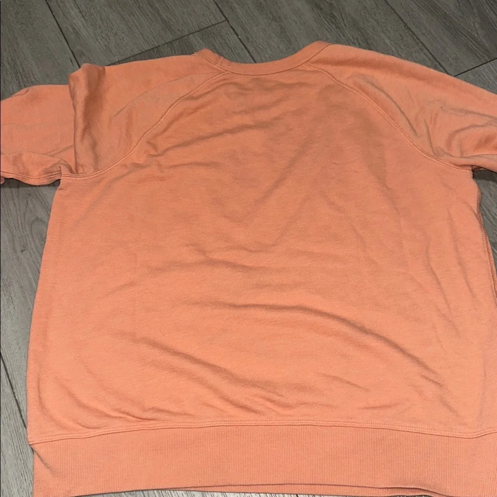 Sonoma peach Happiness crewneck Top size Large - Picture 6 of 7